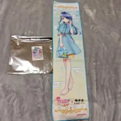 名探偵プリキュア たんプリ 極楽湯 タオル 帆羽くれあ　写真２枚目のシール追加！