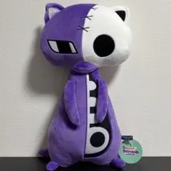 美品 ホネコネコ ぬいぐるみ 50cm メディコム・トイ 国内正規品 パンティ＆ストッキング with ガーターベルト ホネコネコ