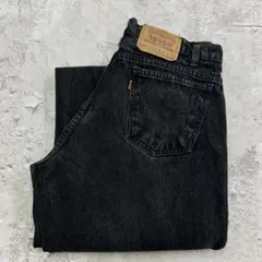 リーバイス　550　95年製　雰囲気抜群　デニムパンツ　古着　ブラック　W34