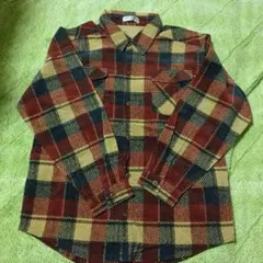 新品未使用　ブランシェス　コーデュロイ　チェック柄 長袖シャツ 140cm