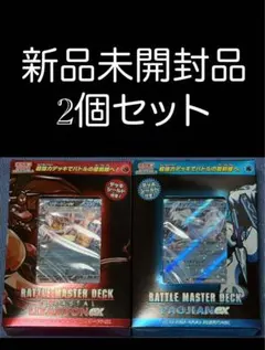 バトルマスターデッキ テラスタルリザードンEX & パオジアンEX 2種セット