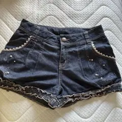 メゾピアノ　デニム　ショートパンツ　140cm