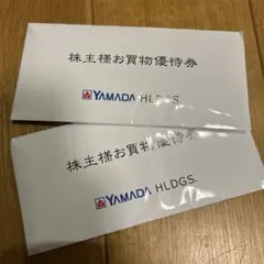 ヤマダ電機 お買物優待券 500円券 20枚　セット 10000円分