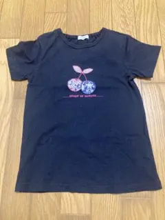 SENSE OF WONDER さくらんぼ Tシャツ ブラック