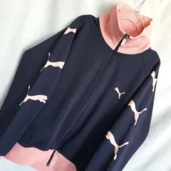 ＰＵＭＡ ロゴ サイドライン トラックジャケット ジャージ上 レトロ デカロゴ