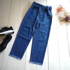 31 Sons de mode デニムパンツ 38 リボン フリンジのサムネイル