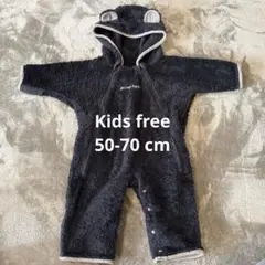 mont-bell フリースロンパース クマ耳