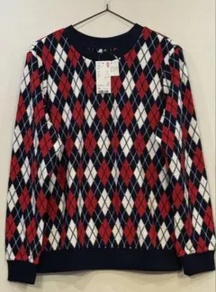 ② 新品タグ付き◆ユニクロ プルオーバー フリース カットソー 長袖 モコモコ