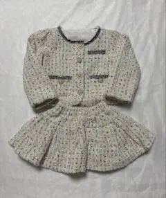 即日発送　セットアップ　パーティー　入園式　スーツ　ベビー服　90フォーマル