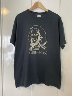 00s Y2K エロTシャツ グラフィック 脳 ブレイン 女 ヌード アイロニー 