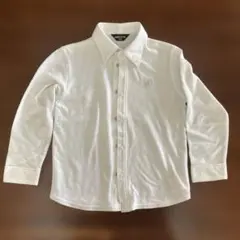 コムサイズム　110cm 長袖白シャツ