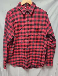 UNIQLO チェック柄 ネルシャツ