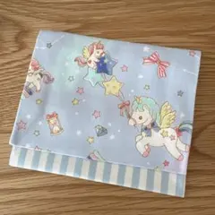 4748【2点100円、3点200円引き】ユニコーン柄移動ポケット
