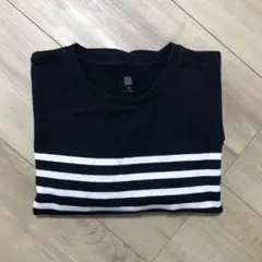 UNIQLO ボーダー長袖ロンT トップス カットソー