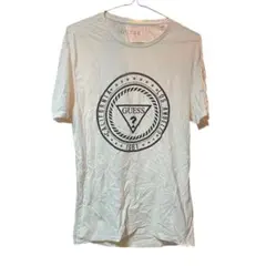 白　ゲス　ロゴTシャツ