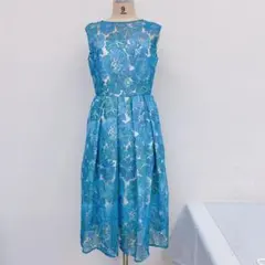 2DM16 GRACE CONTINENTAL ワンピース レース 花柄 L