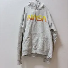 美品★FAITHSUN【S】　ロゴ入り　グレー パーカー 長袖　お出かけ