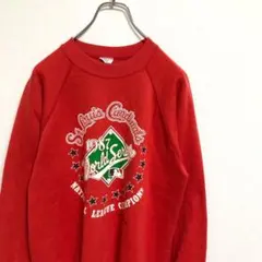【80s】TRENCH MLB プリント スウェット USA製 メンズ 古着のサムネイル