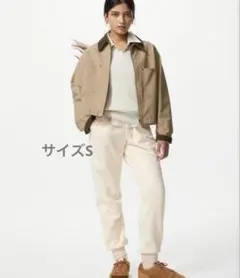UNIQLO Sサイズ ヒートテックボアジョガーパンツ 裏起毛