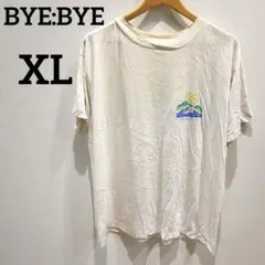 BYE:BYE 【XL】 半袖 Tシャツ メキシコ ゆったり 古着 海外 海のサムネイル