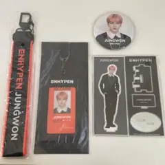ENHYPEN ジョンウォン IDカード アクスタ ストラップ 缶バッジ セット