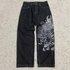 DOGTOWN ハーフデニム 黒龍 刺繍 鯉 三日月 和柄 90s レア - メルカリ