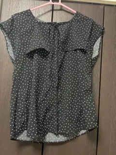 chocol raffine robe ドット柄 半袖ブラウス Fのサムネイル