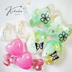 手染めビーズ ペイントビーズ アクリルビーズ 素材パーツ