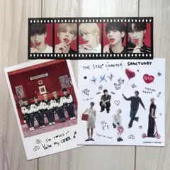 TXT 公式 SANCTUARY LOVER ステッカー ポストカード
