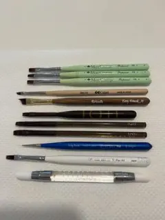 ネイルアートブラシ 10本セット まとめ売りのサムネイル