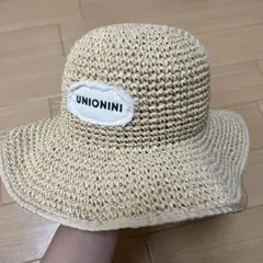 unionini 定番麦わら　新品　54センチ　ユニオニーニのサムネイル