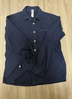 MHL ネイビー 長袖シャツ Mサイズのサムネイル