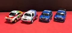 ラリーカー 4台セット『プルバック式』