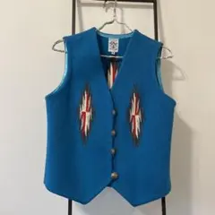 ORTEGA'S オルテガ チマヨ　ウールベスト　XS