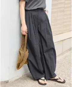 3HIGH DENSITY LINEN トラックパンツ ラキネス rakines - メルカリ