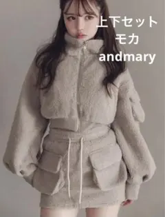 ANDMARY Miffyboa jacket skirt セット