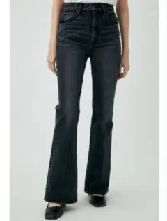 【MOUSSY】 MVS BLACK FLARE 25 フレア ジーンズ デニム