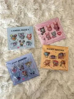 ナルミヤキャラクターズ ぷっくりシール 4枚セット