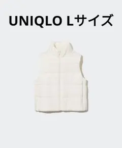 UNIQLO パフテックベスト Lサイズ オフホワイト