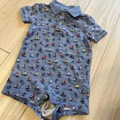 Ralph Lauren ヨット柄ロンパース 9m/70cm