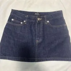 A.P.C. デニム ミニスカート 34 - メルカリ