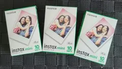 チェキフィルム　intax mini 10枚　3パック