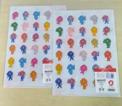 大阪関西万博　ミャクミャク　クリアファイル　柄違い2枚入×２セット
