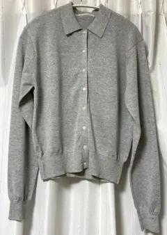 BEAUTY&YOUTH シアーラメ カーディガン ウォッシャブル