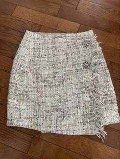 ZARA BASIC ツイードタイトスカート S