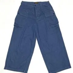 パンツ 90's agnes b. homme Wide Cargo Pants 90s agnes'b homme デニムカーゴパンツ フランス製 - メルカリ