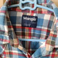 Wrangler チェック柄 長袖シャツ X-Large