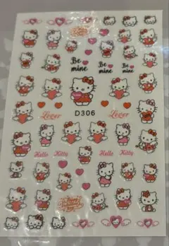ネイルシール　キティ