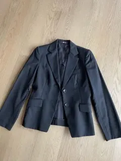 ViVi fleurs 9号リクルートスーツ　黒 ブラック 無地　　3点セット