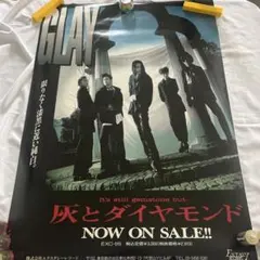 GLAY 灰とダイヤモンド 告知ポスター - メルカリ